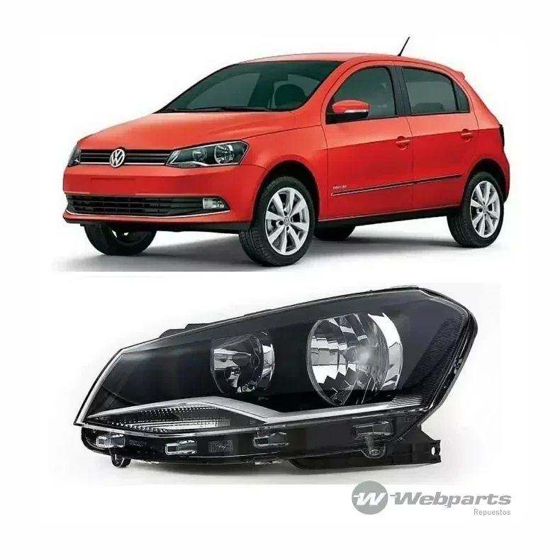 Farol  Vw Gol G6 foco 2013-2017