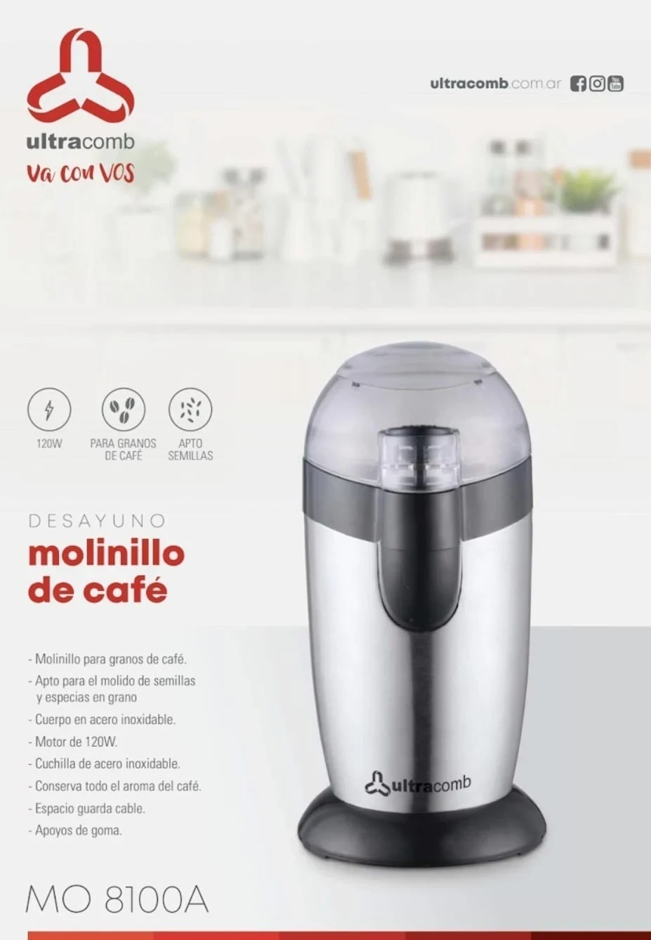 MOLINILLO DE CAFE ULTRACOMB 