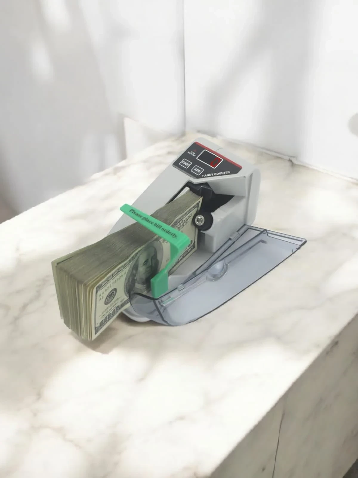CONTADORA DE BILLETES PORTÁTIL GLOBAL