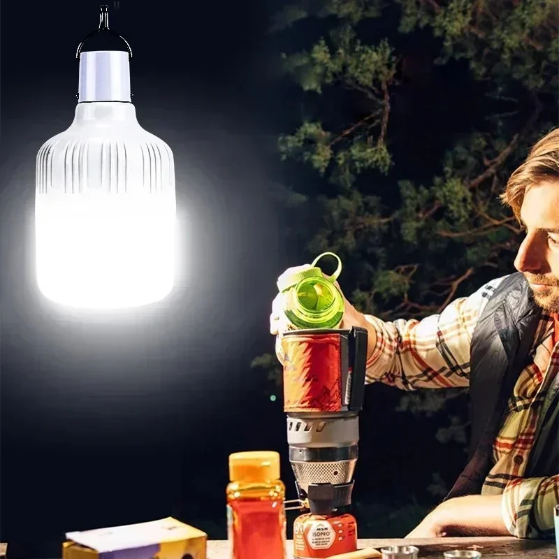 FOCO RECARGABLE 48W CARGA USB/SOLAR LUZ BLANCA/6500K 2