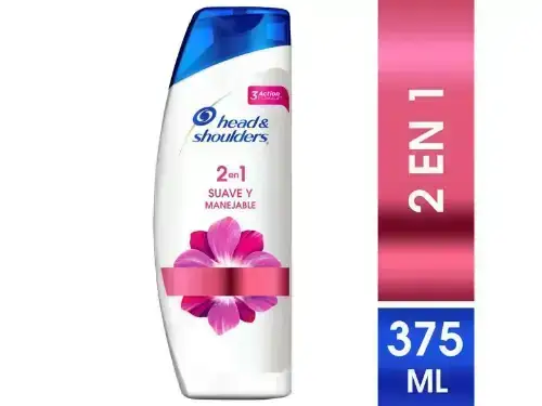 Shampoo h&s 2 en 1 x 375 ml