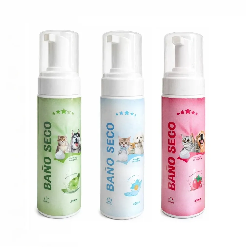 Baño en seco para perros y gatos x 200ml Skypets