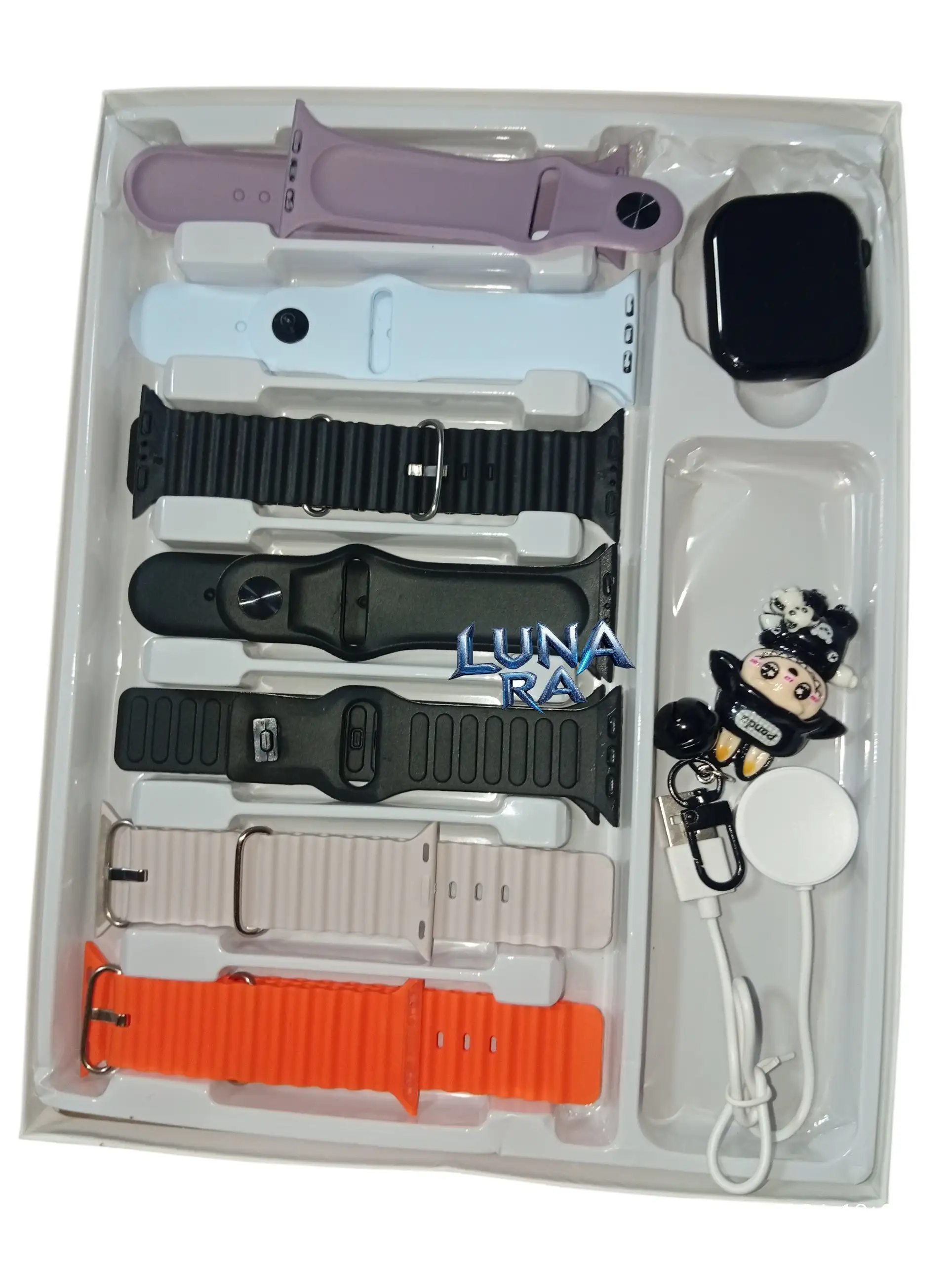 JUEGO DE SMART WATCH CON PULSERAS  2