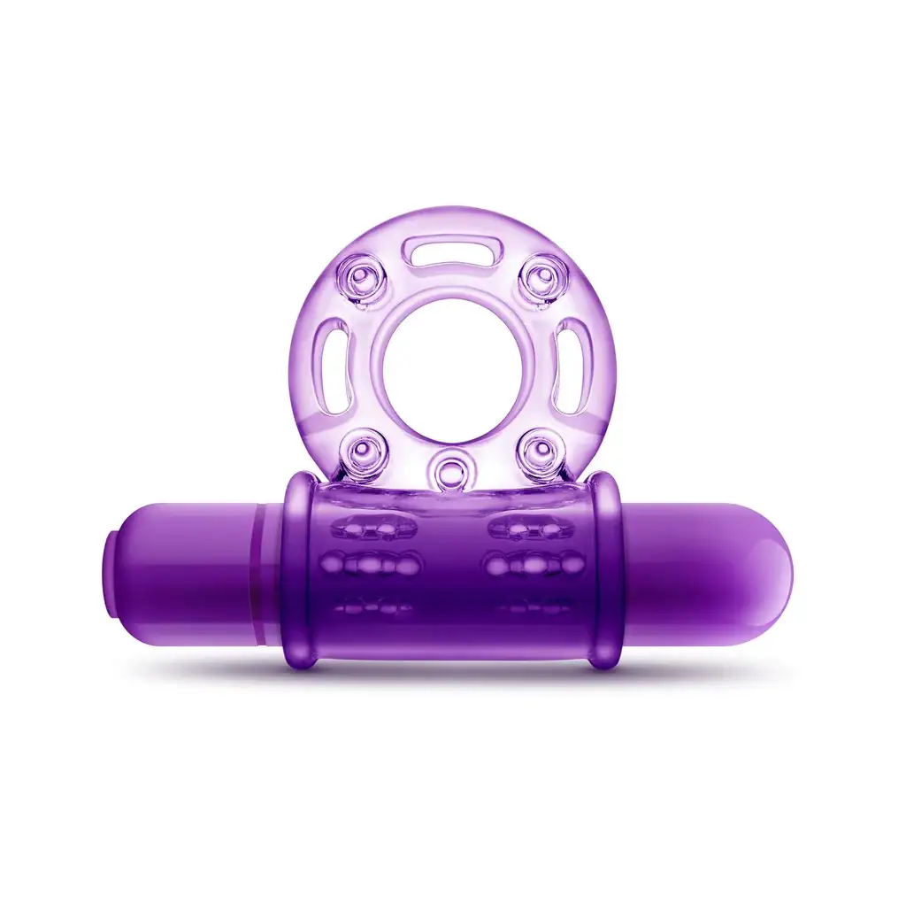 Play With Me – Couples Play – Vibrating Cock Ring – Purple 2