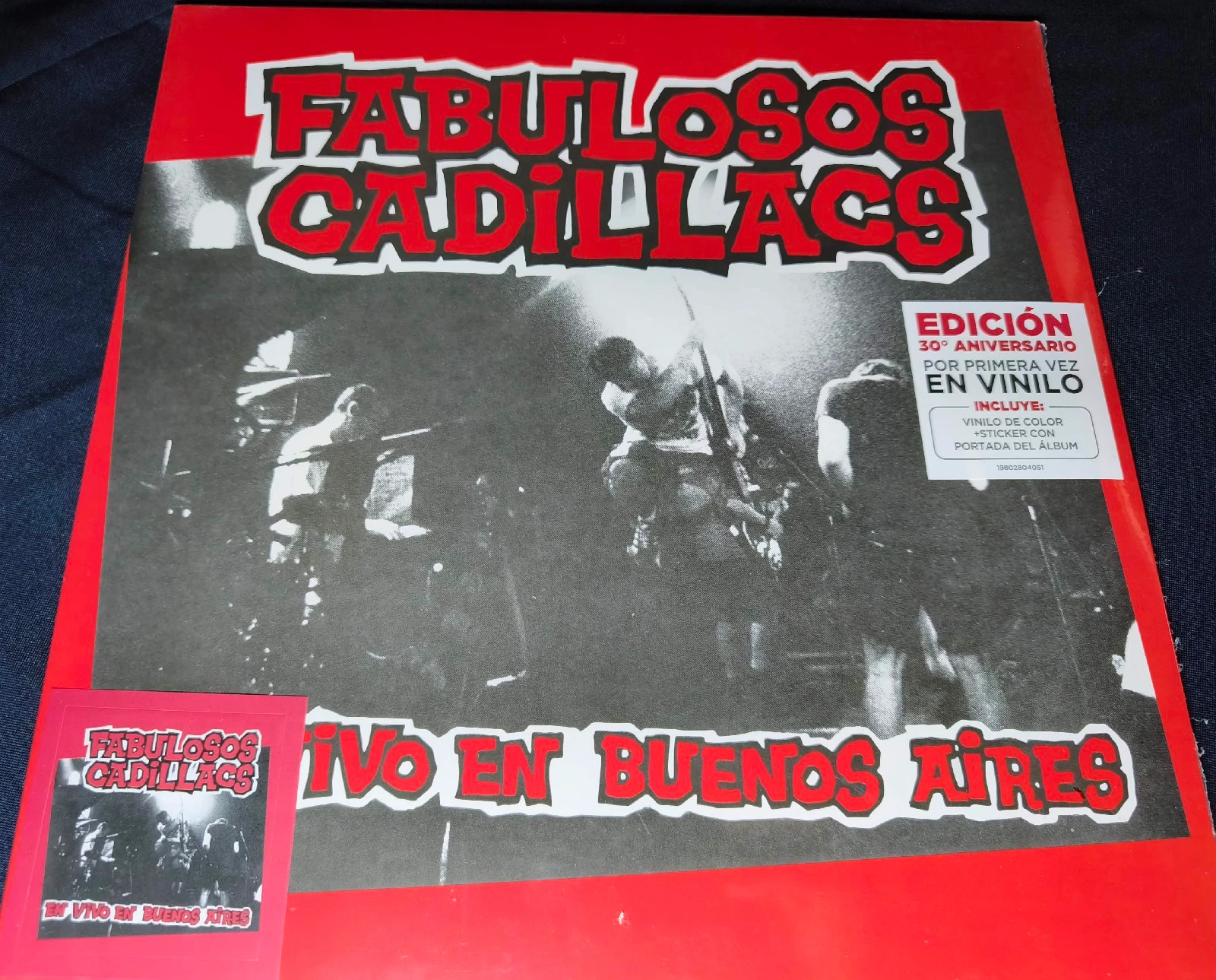 Los Fabulosos Cadillacs - En Vivo En BS AS (VINILO DE COLOR)(ARGENTINA)