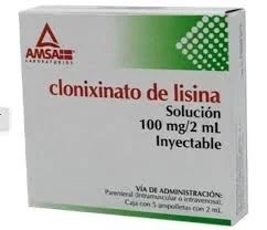 Clonixinato de lisina inyectable 100mg/2ml