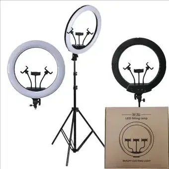 Combo Aro de Luz LED de 36 cm y Trípode de 2.1 m 4