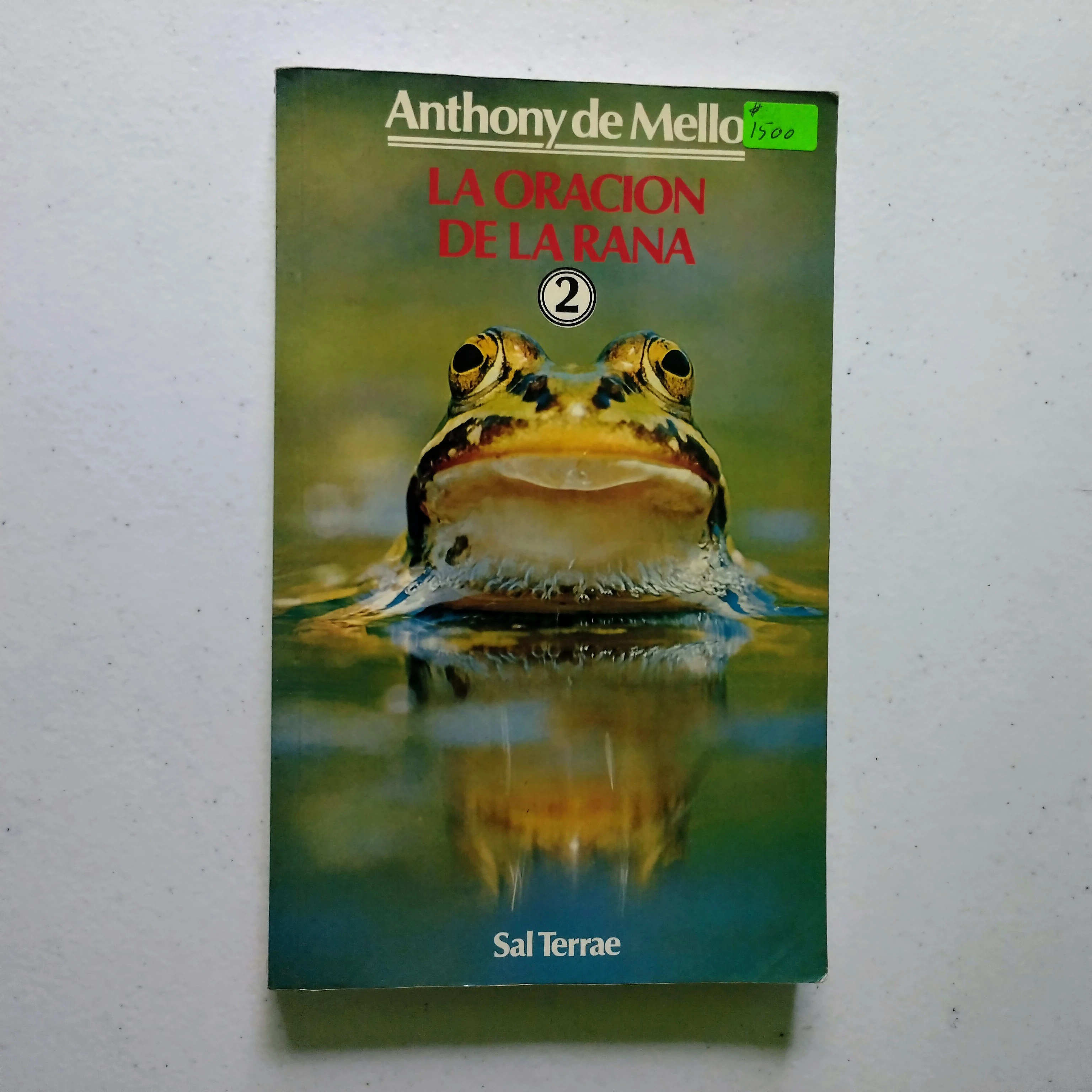 La oración de la rana, Anthony de Mello, usado 
