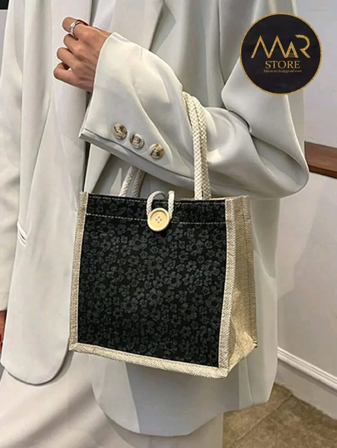 Bolsa de lona elegante