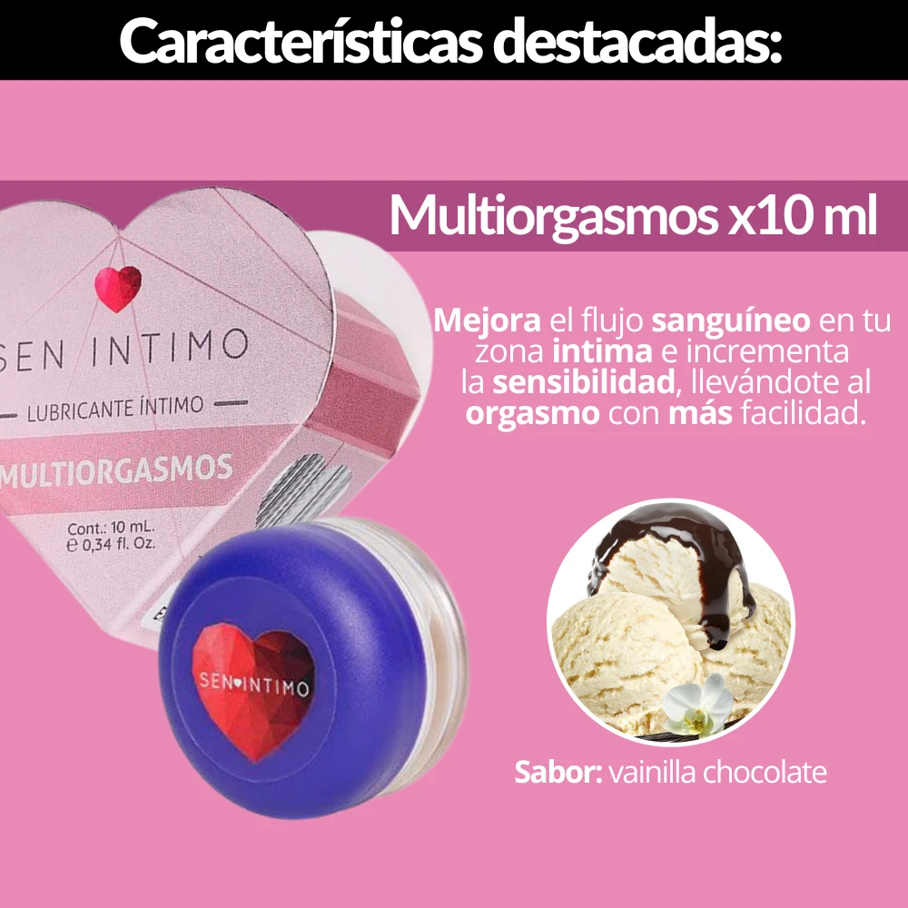 Lubricante multiorgasmo x10ml  2
