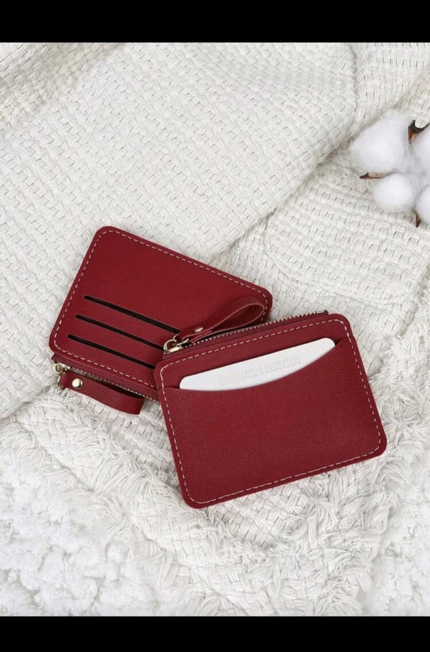 Monedero Tarjetero Southland Ultra-Slim– Diseño Minimalista en Poliuretano con Cierre Dorado. 3