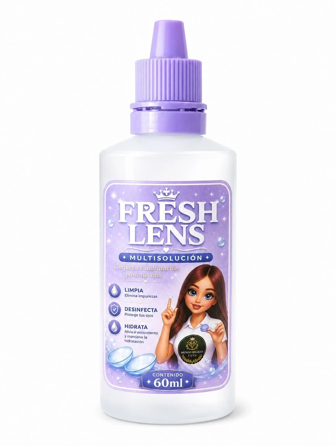 Liquido Multisolución Para lentes de contacto  2