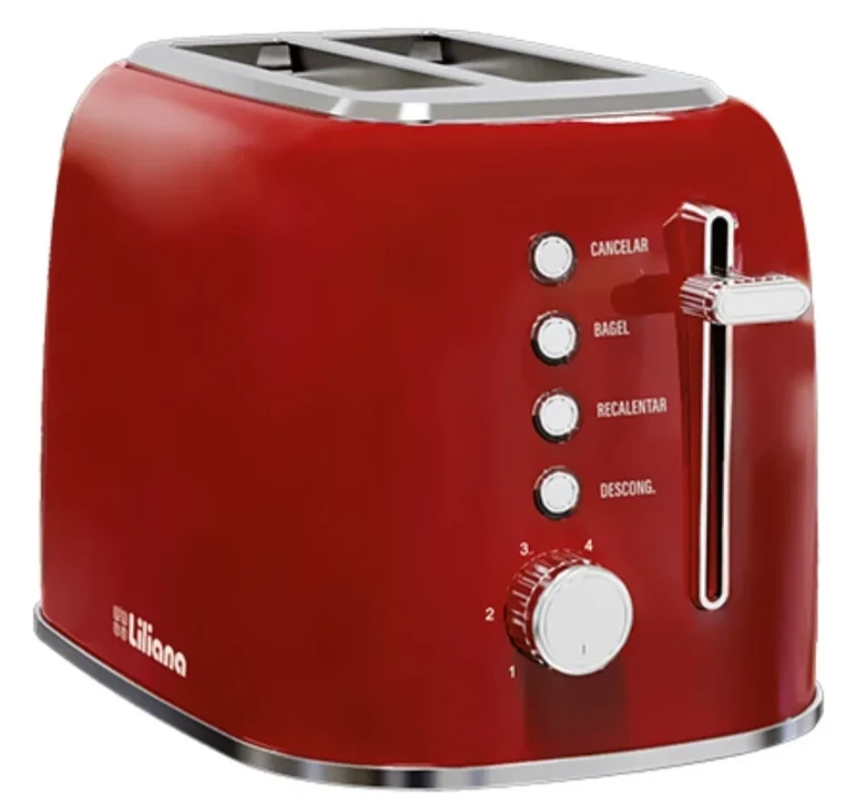 TOSTADORA LILIANA RETROTOAST ROJA AT928R