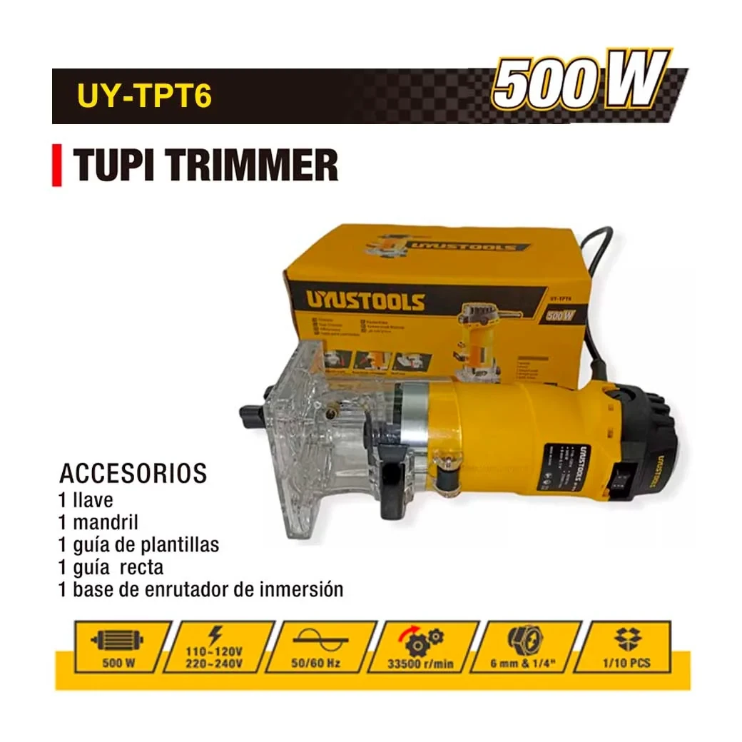 TUPI TRIMMER UYUST 6 MM-500W