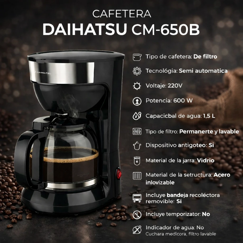 Cafetera Daihatsu CM-650B