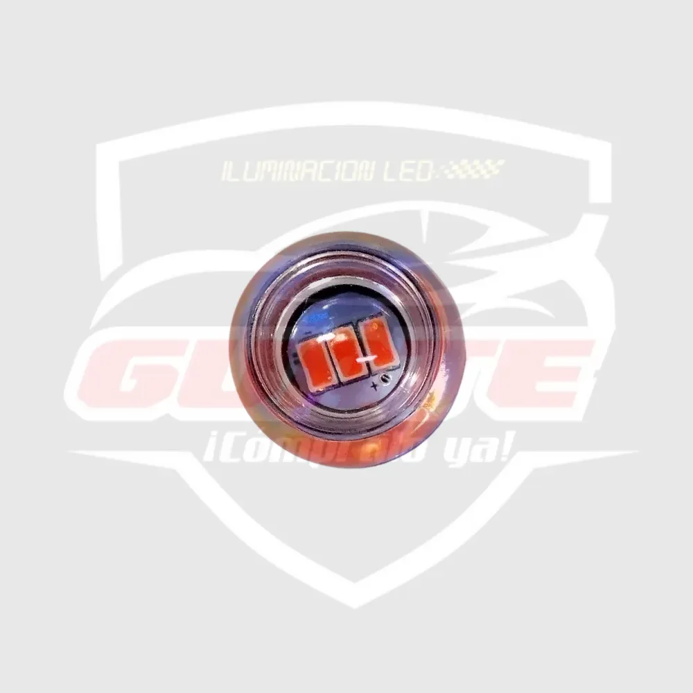 LUCES DOBLE CONTACTO ROJAS 3