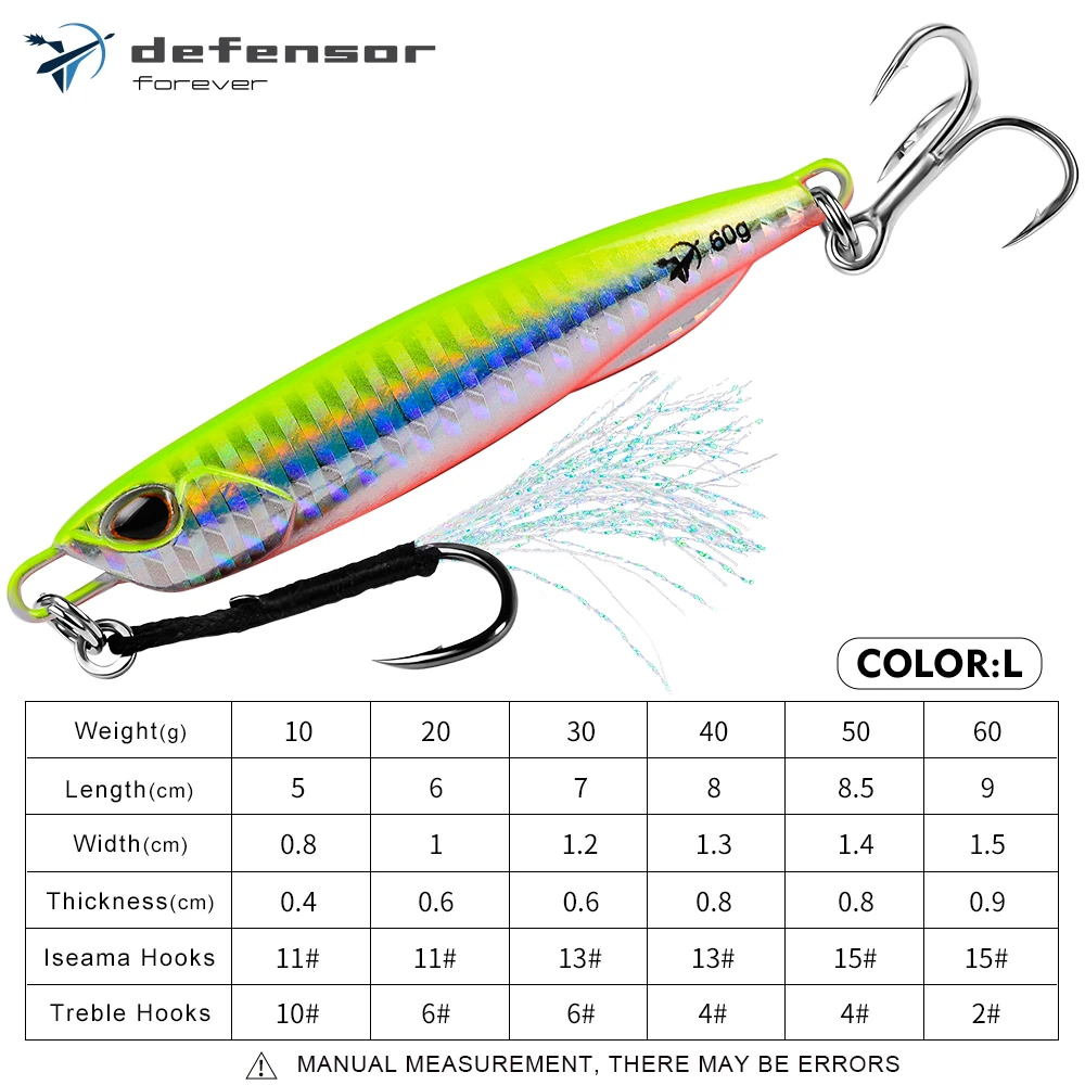 JIG DE PESCA 40 GRS