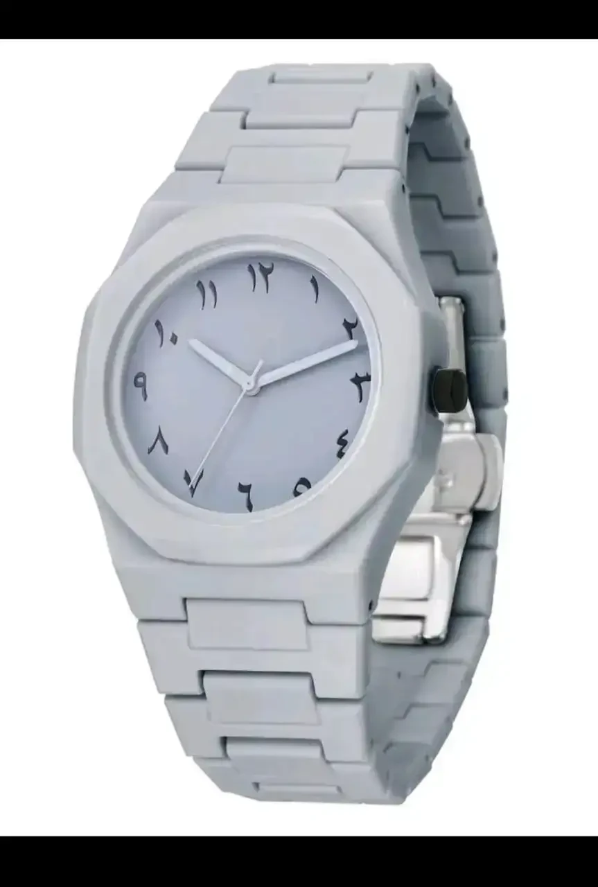 Reloj diseño árabe en policarbonato/ Unisex 