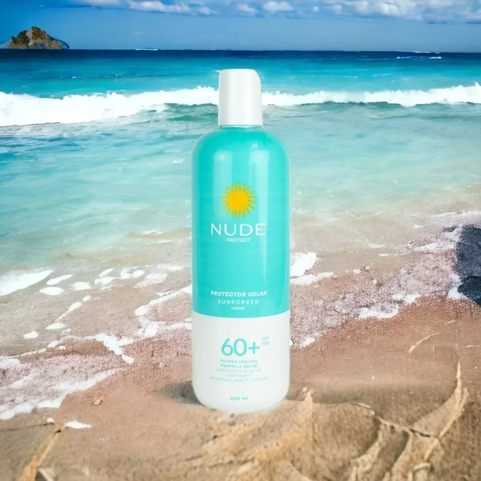 prebel nude protector solar 480 ml