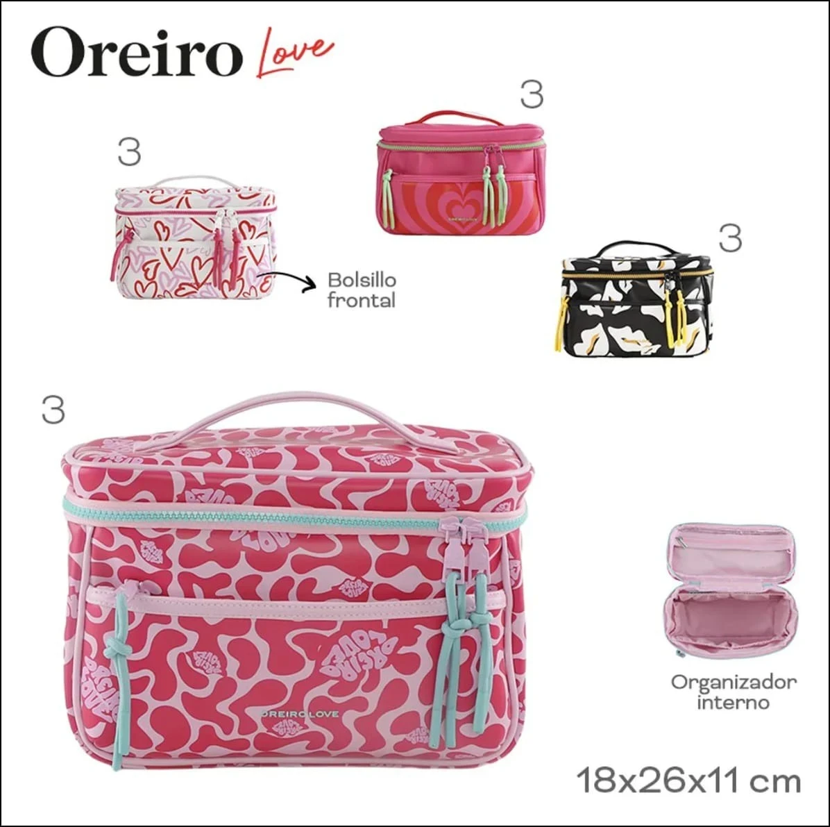 Portacosméticos Oreiro