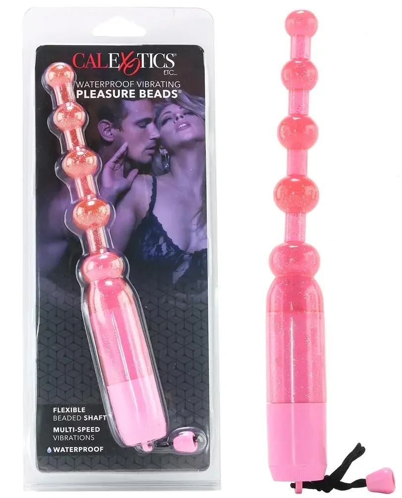 WATERPROOF VIBRATING PLEASURE BEADS