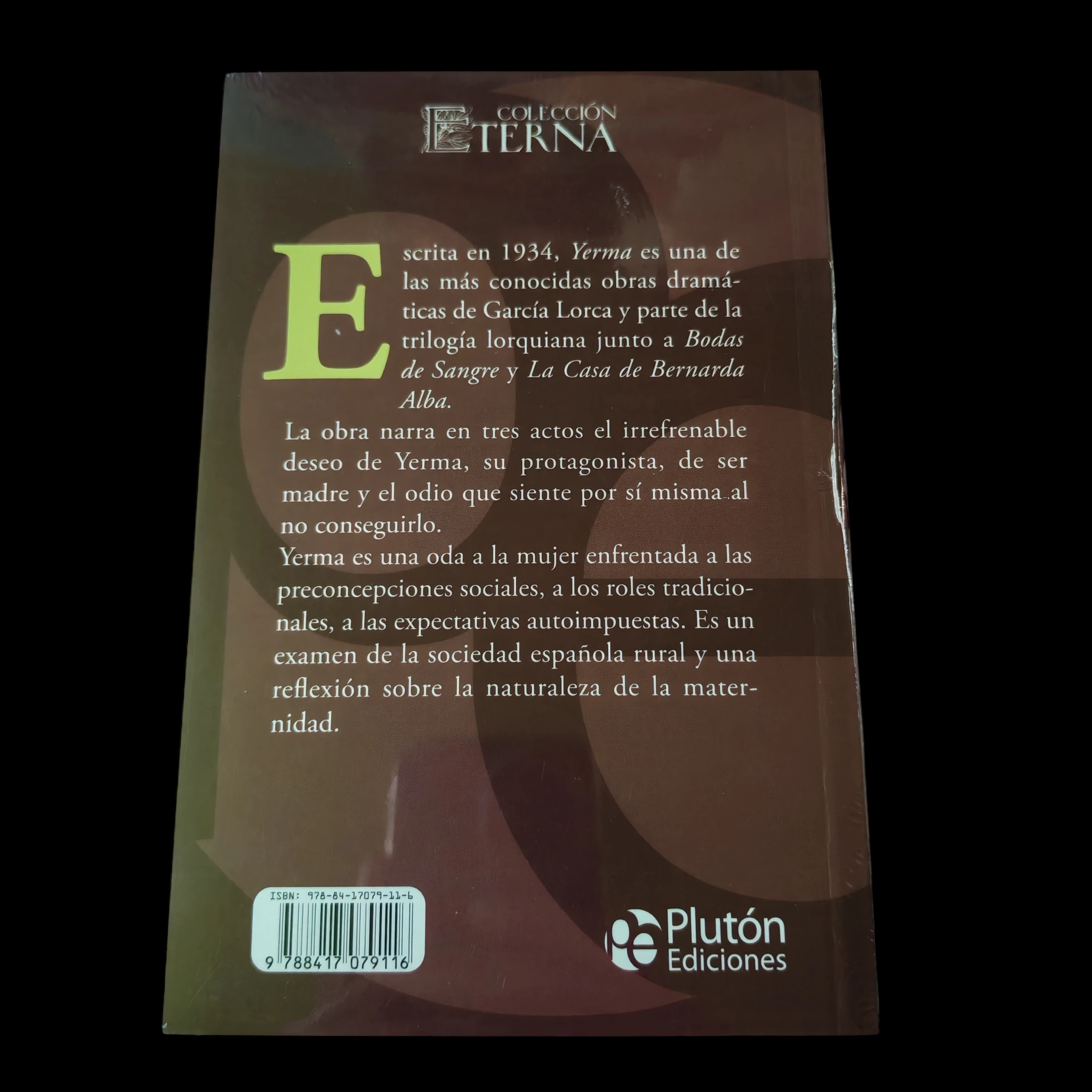 Yerma, Federico García Lorca nuevo  2