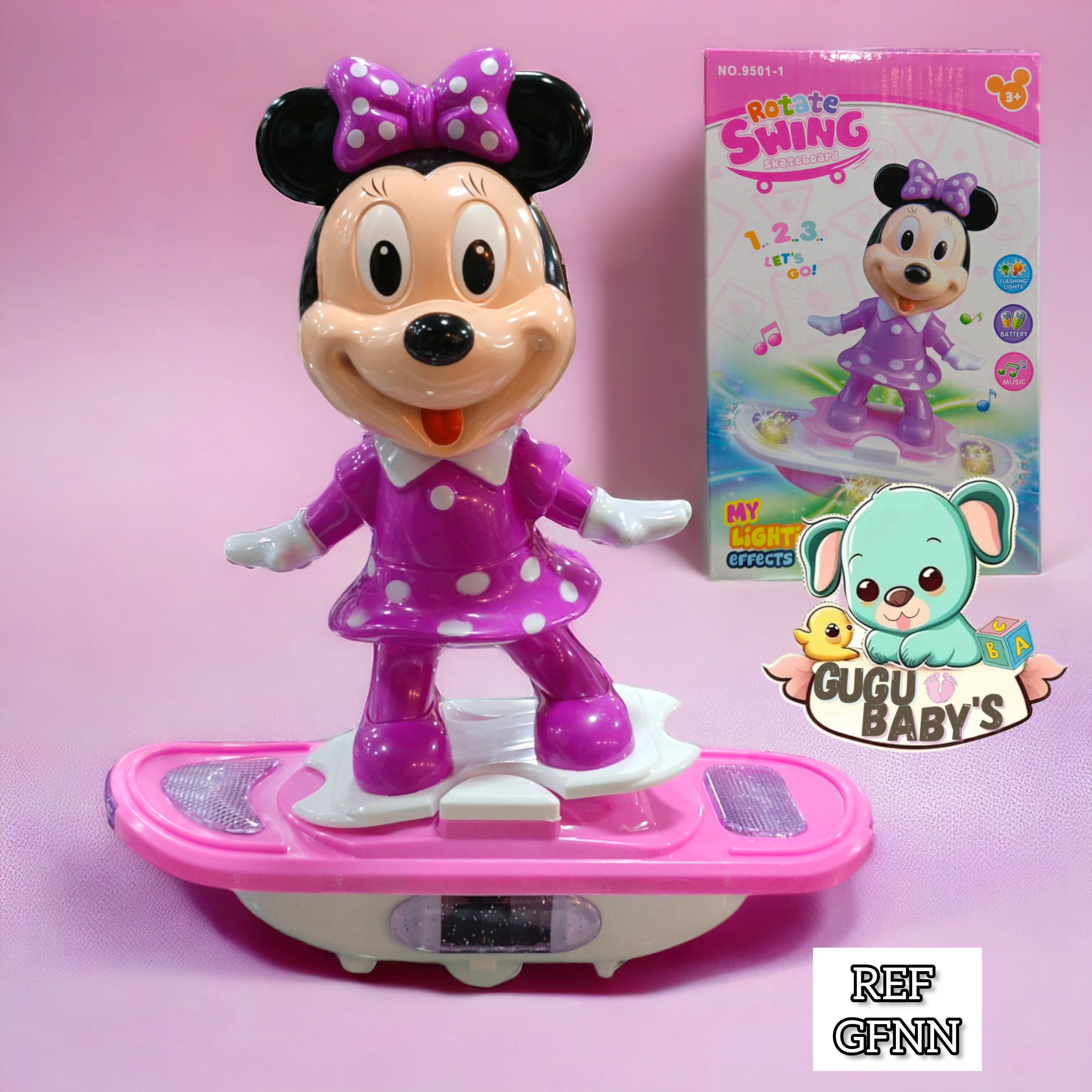 MINNIE PATINETA MUSICAL