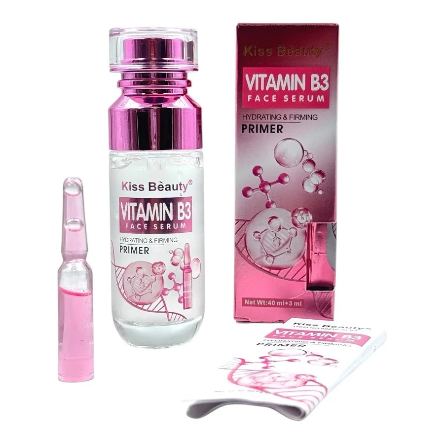 Primer 40ml + 3ml Vitamina B3 Kiss Beauty