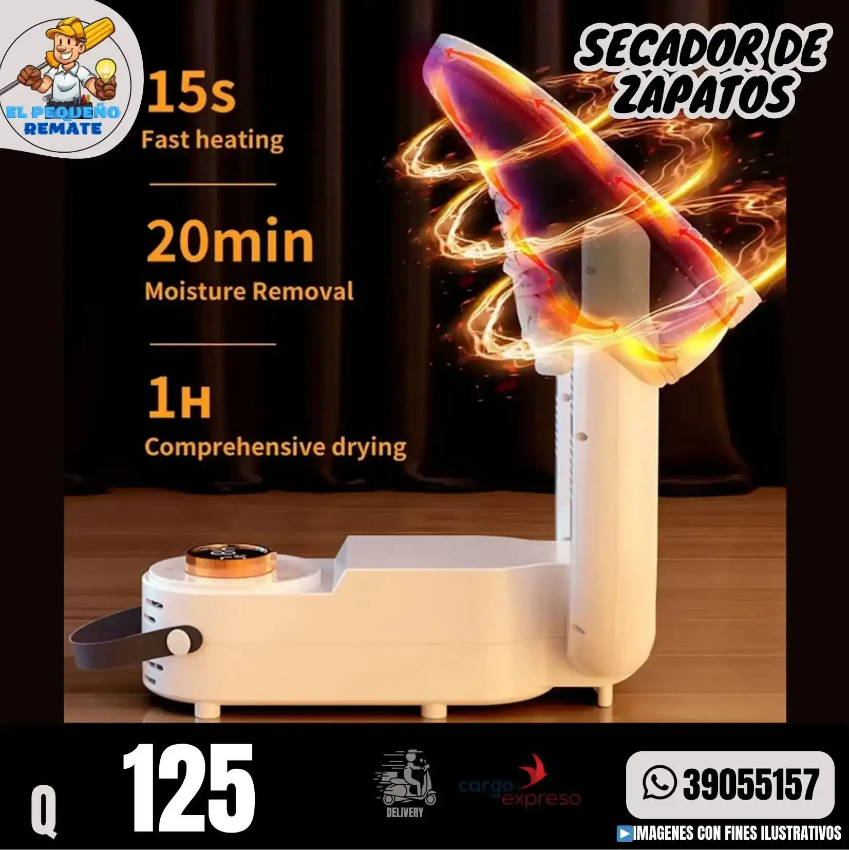 SECADOR DE ZAPATOS  3