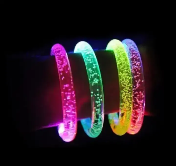Pulsera luminosa acrilica  2