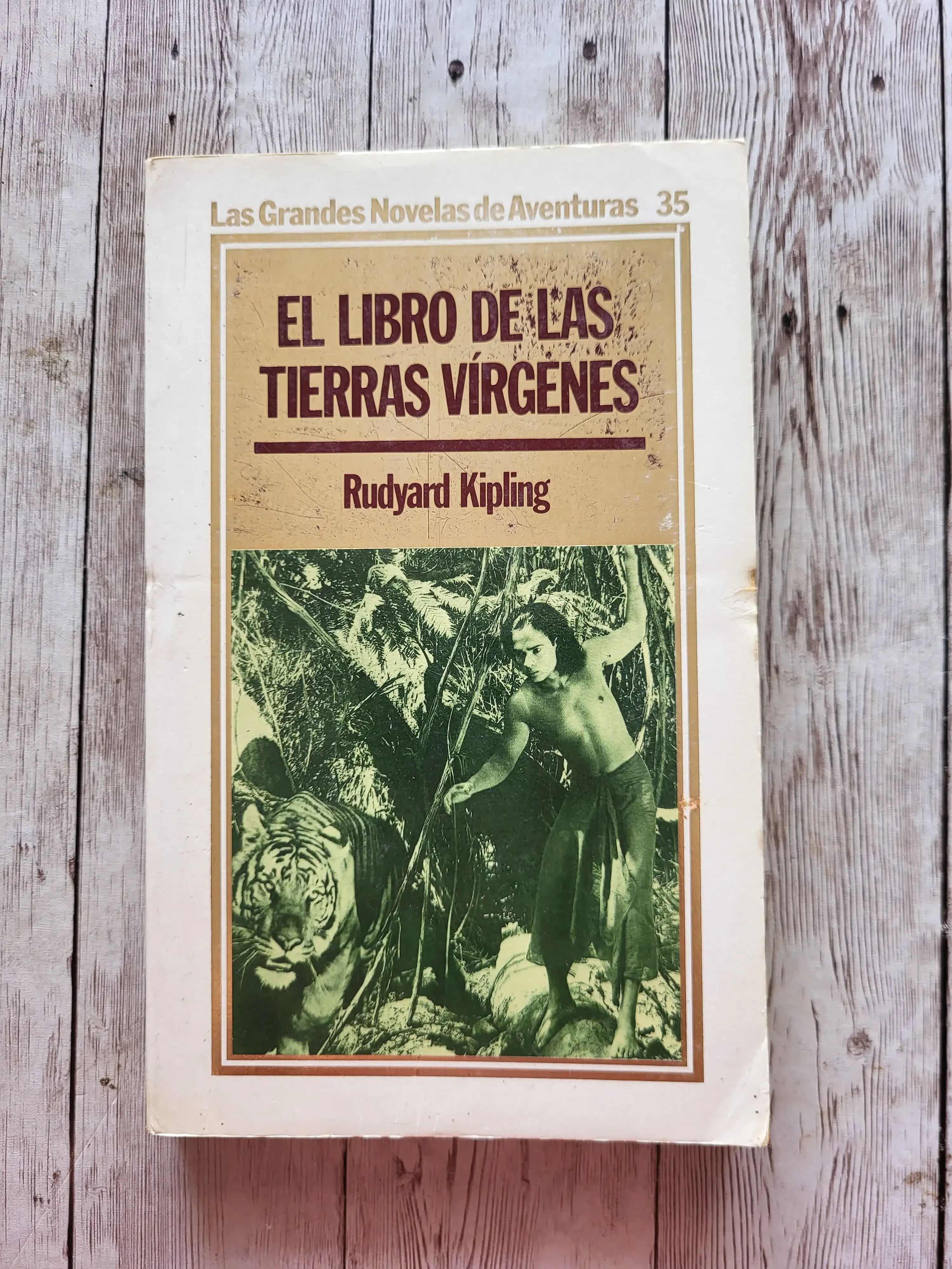 El libro de las tierras vírgenes / Rudyard Kipling /Aventura