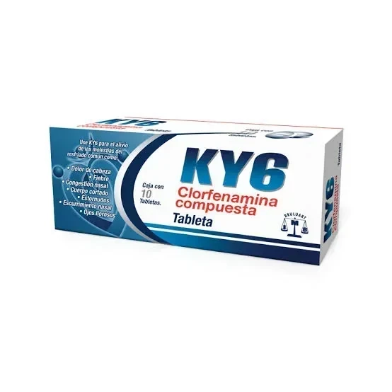 KY6 Clorfenamina compuesta 