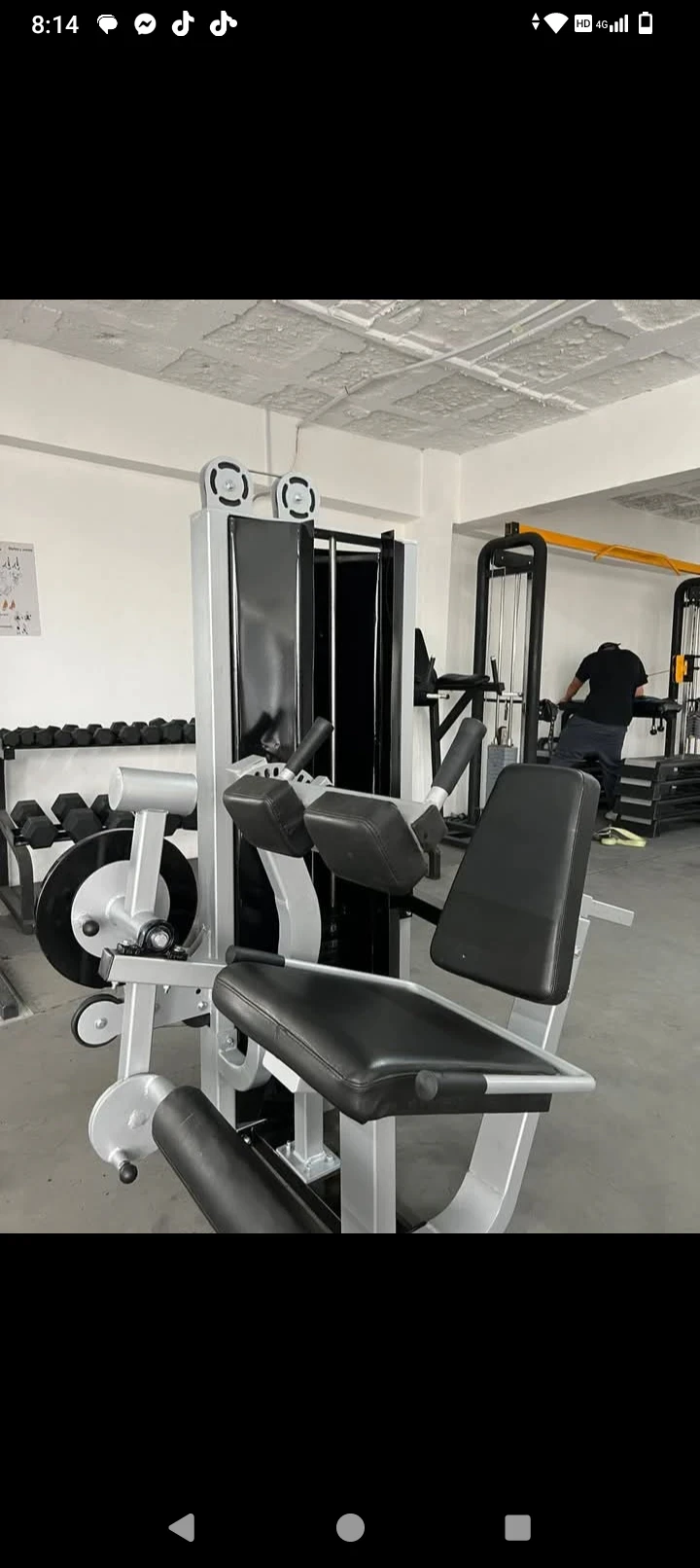 Máquina para esxremciones sentado  4
