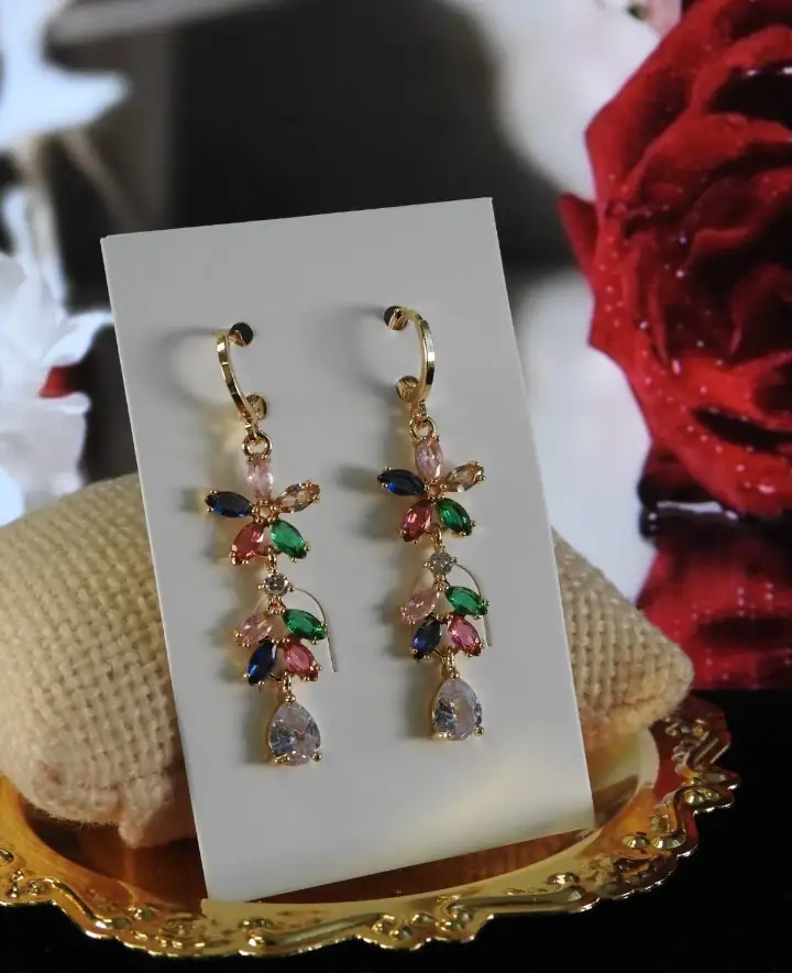 ARETES FLOR💐