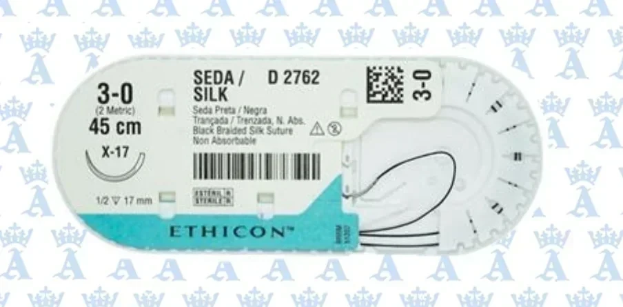 SUTURA SEDA SILK N NO ABS