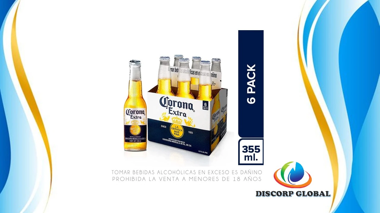 SIX PACK CORONITA BOTELLA 330 ML