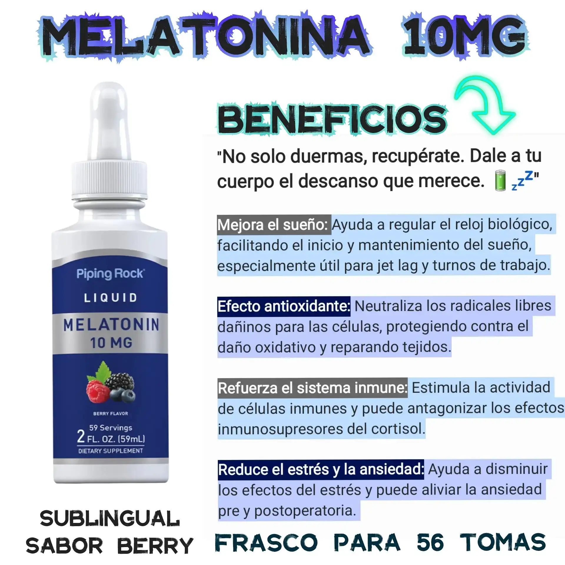 Melatonina 10mg  3