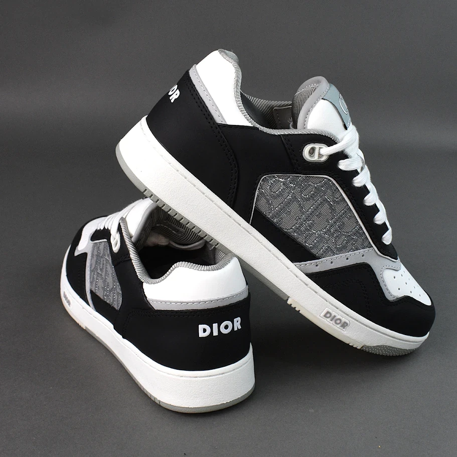 Dior B27 Bajo Blanco Negro Denim 2