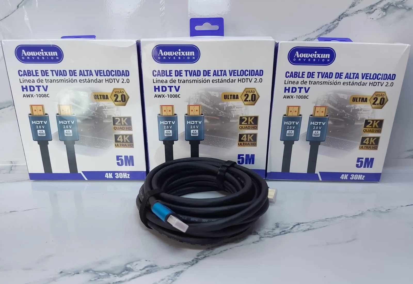 Cable HDMI/HDTV 5 metros alta velocidad ultra 2.0 