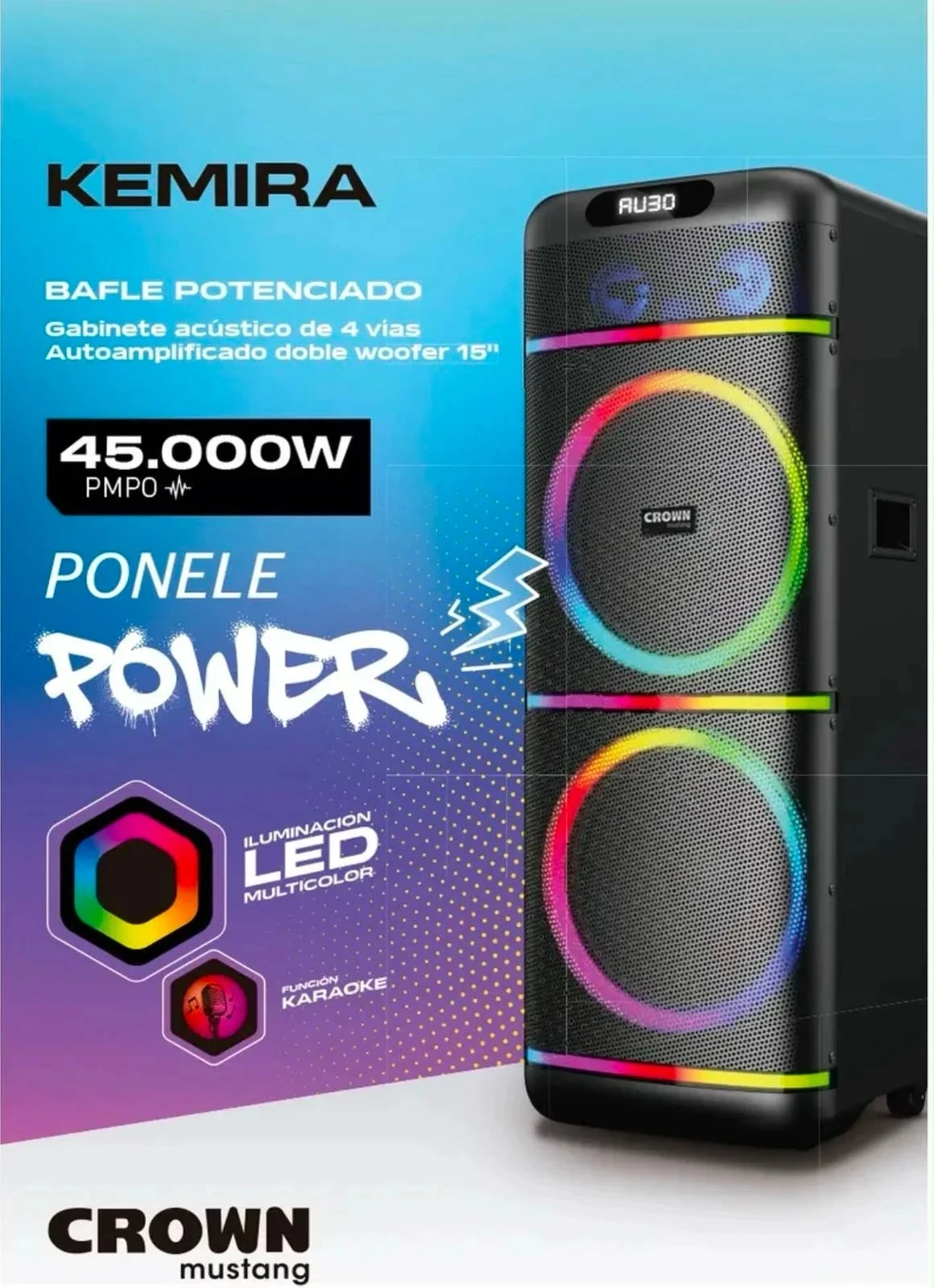 TORRE CROWN MUSTANG KEMIRA 2 x 15