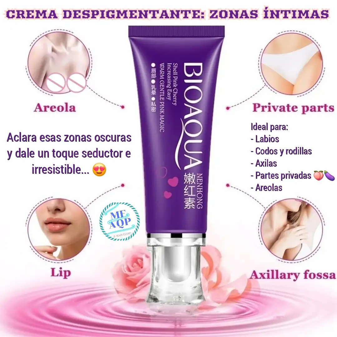 CREMA DESPIGMENTANTE ZONAS ÍNTIMAS 