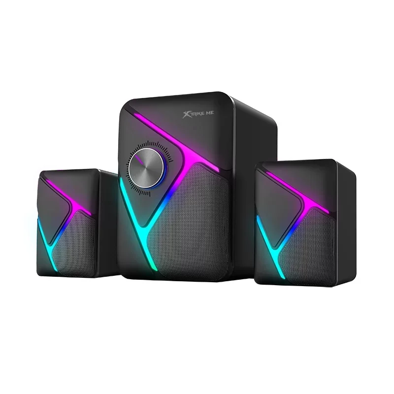 Parlantes 2.1 XTRIKE ME SK-610 RGB