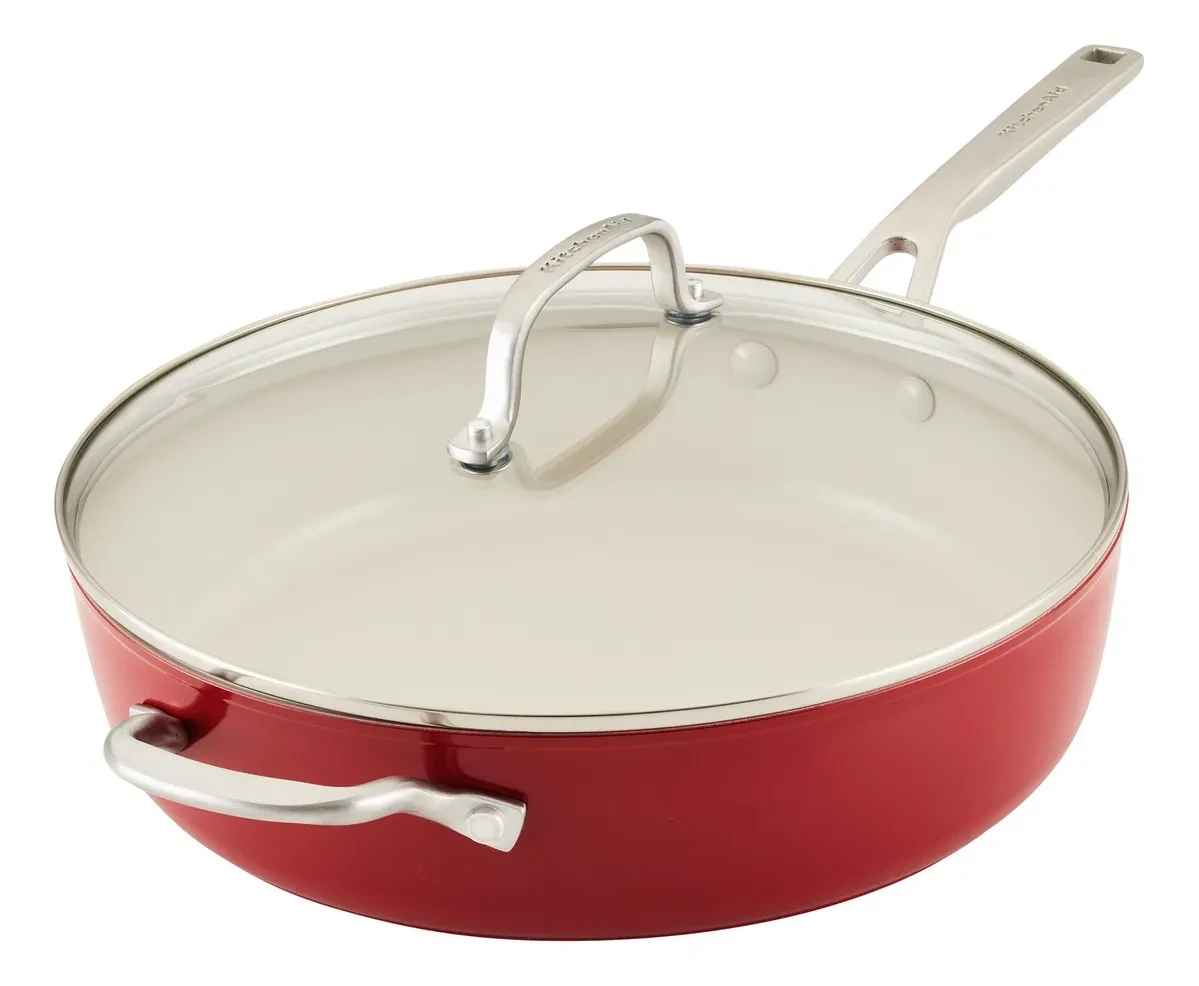 Sarten Kitchenaid 84849 Tapa Antiadherente 4,7l Rojo