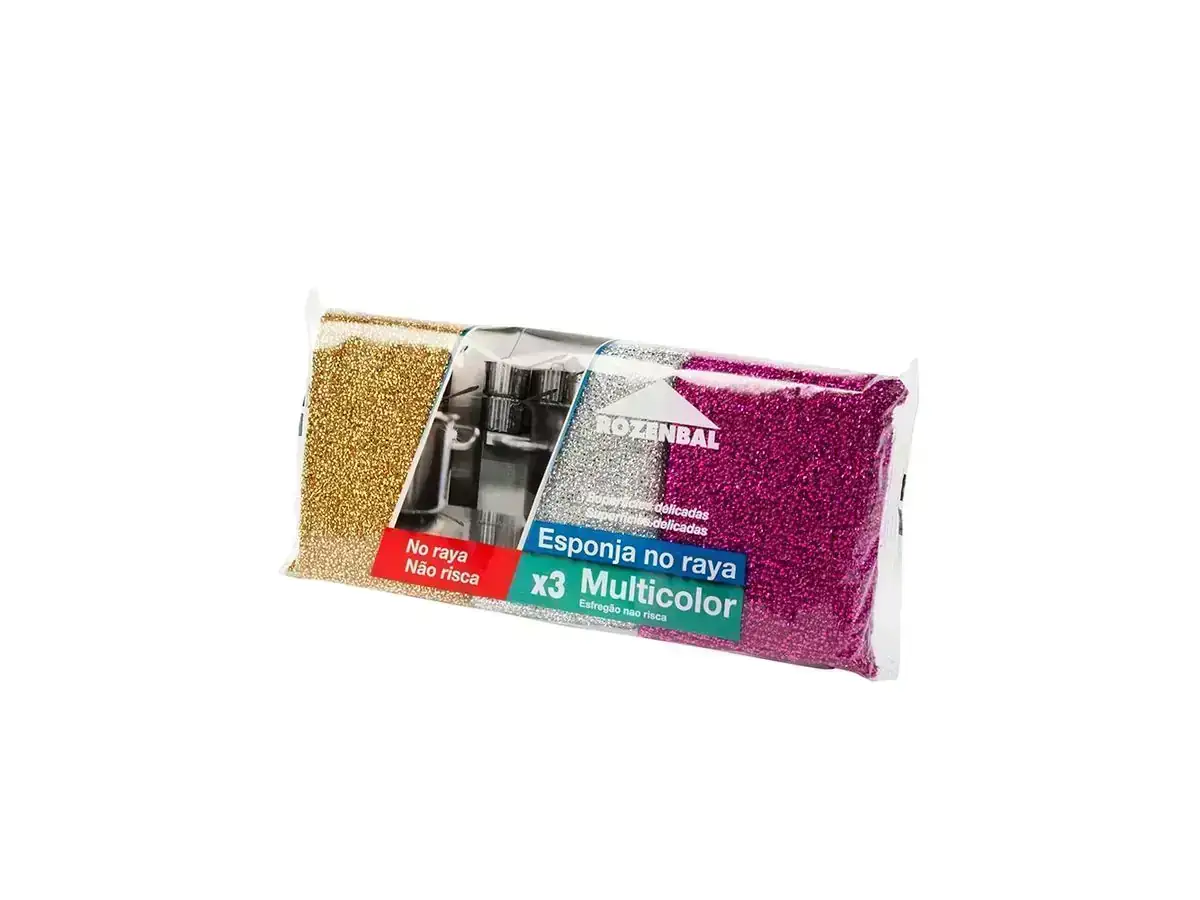 Esponjilla Rozenbal no Raya Multicolor x3 und