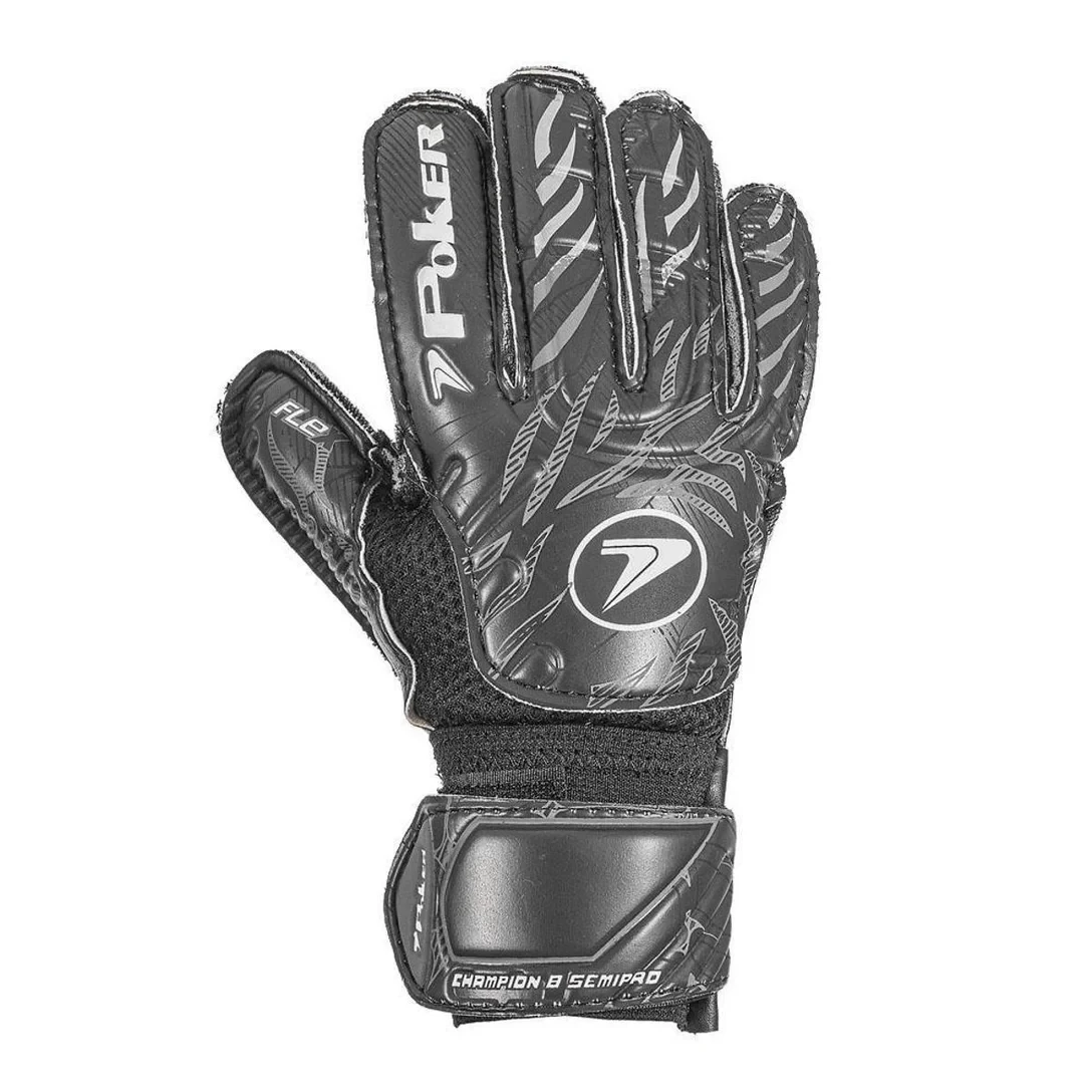 LUVA POKER ADULTA CAMPO SEMI PROFISSIONAL MULTITERRENO CHAMPION 8 