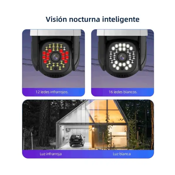 Camara Wifi 3Mp Ip Exteriores Inalámbrico Visión Nocturna  2
