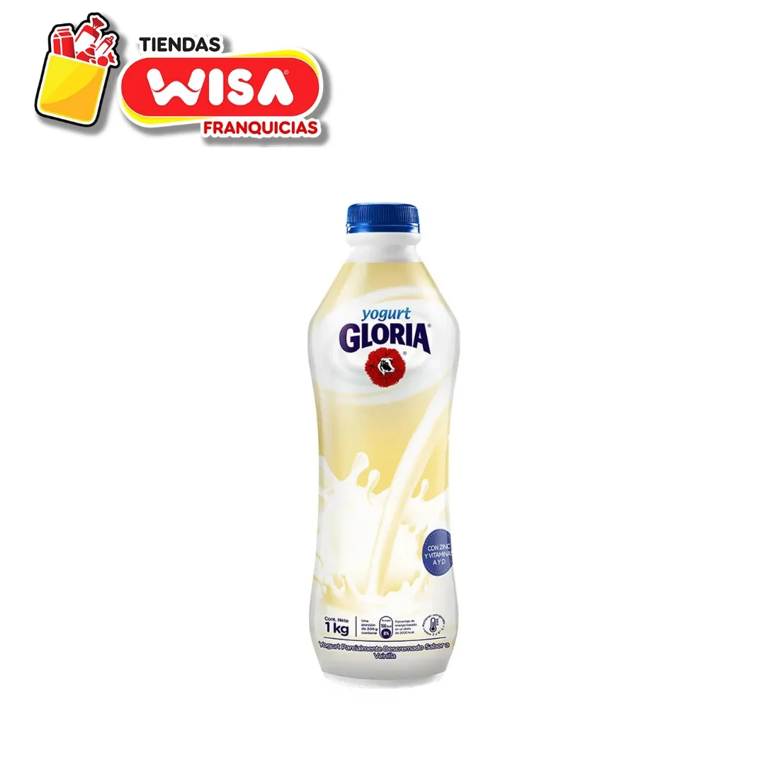 Yogurt Gloria Vainilla 1 L