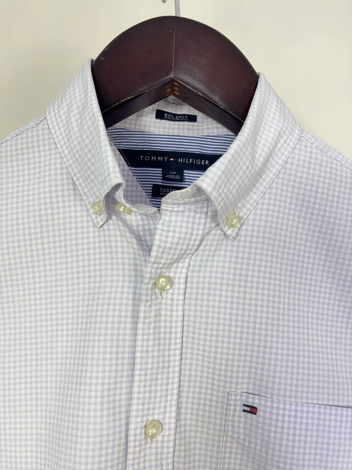 TOMMY HILFIGER CUSTOM FIT CHECKED SHIRT 3