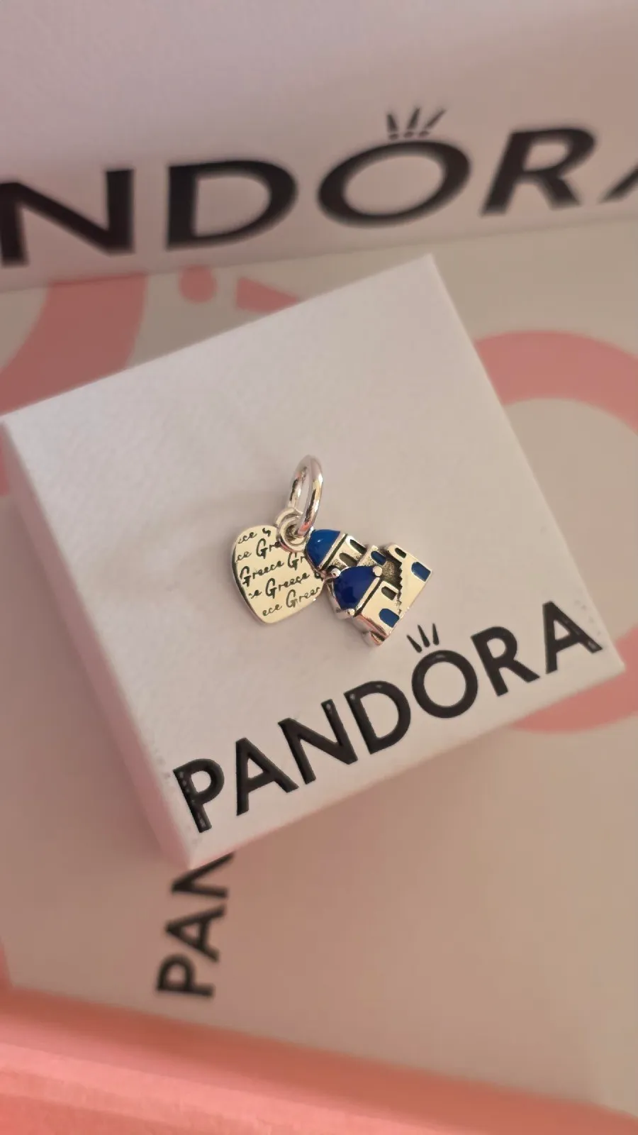Pandora Greece Greek Santorini Cyclades Island Limited Dangle charm 3