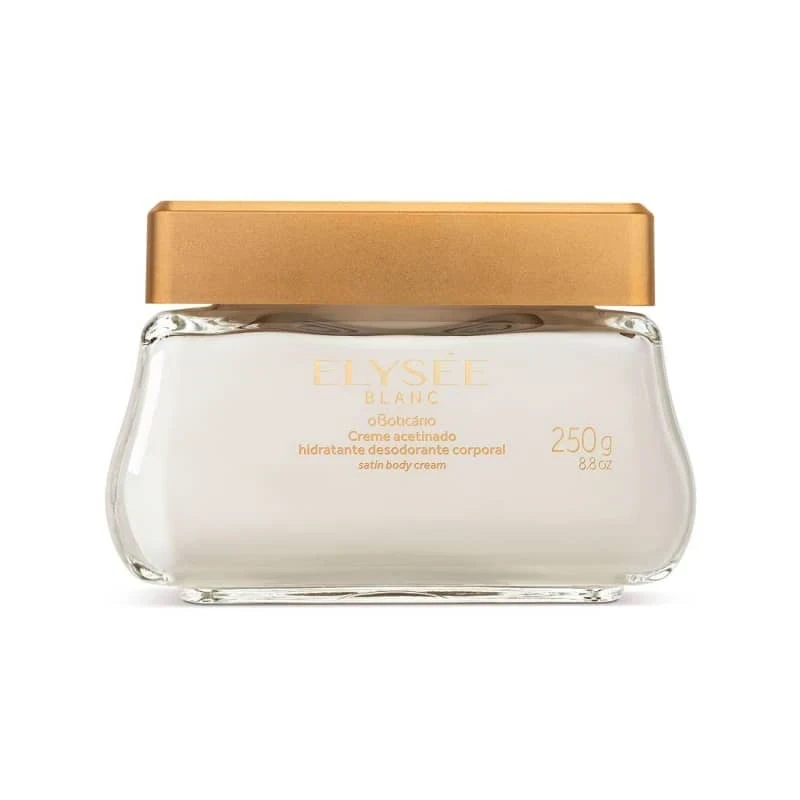 Elysee Blanc Crema Hidratante Acetinada Corporal, 250g